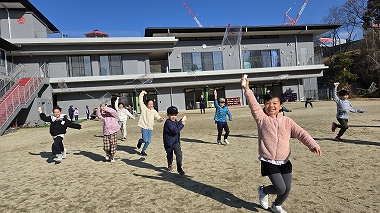 凧揚げ