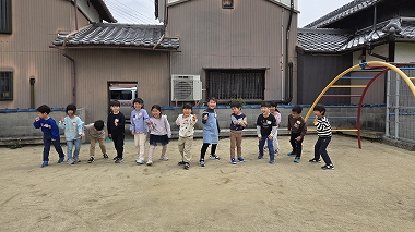子ども達の様子(新１年生)