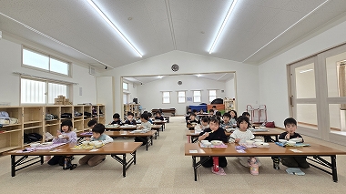 給食の様子