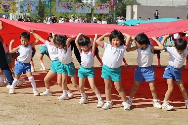 運動会幼児