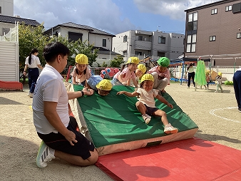 運動会ごっこ(りす組)