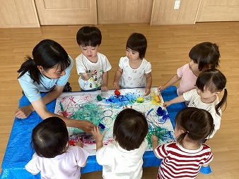 感触遊び
